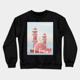 mosque pastel Crewneck Sweatshirt